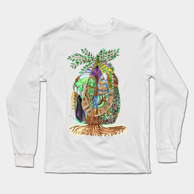 The Secret Life of Trees Long Sleeve T-Shirt by wiccked